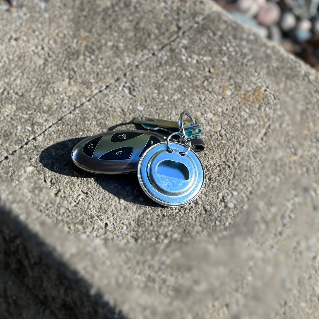 Keychain Bottle Openers - Set of 6 - 2.25" Round Photo